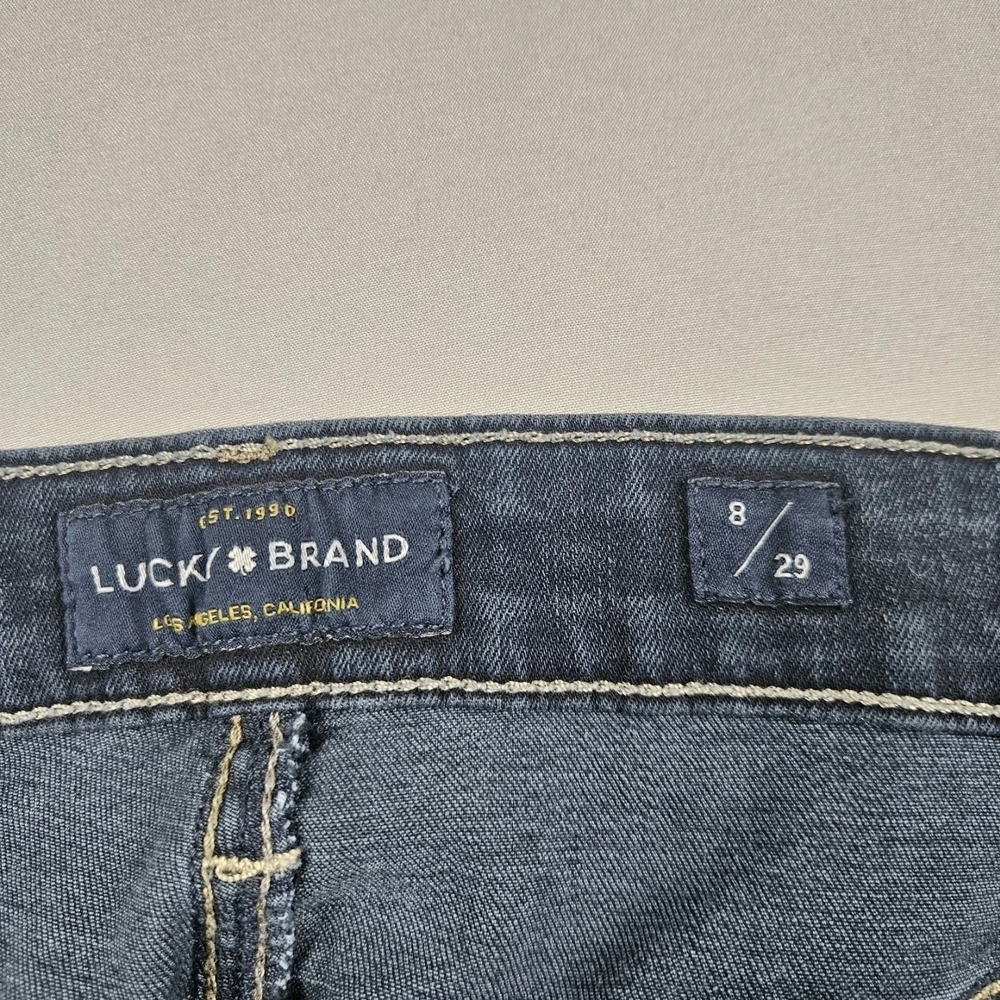 Lucky Brand Ava Skinny Jeans Womens 8/29 Blue Stretch Denim - Picture 10 of 15